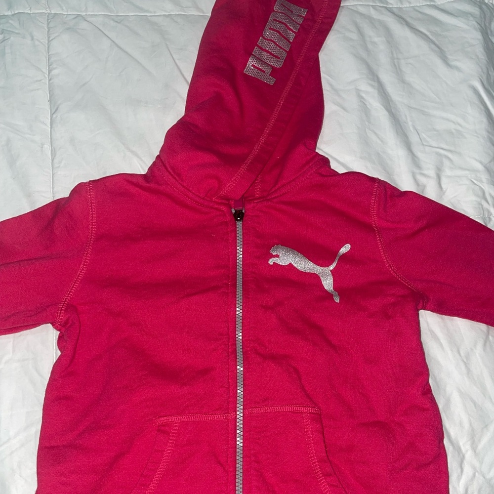 Youth girls zip up jacket